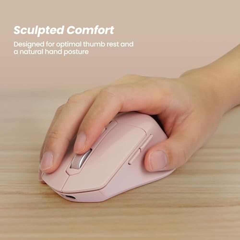 Multi Nulea: Nulea KM75 Wireless Keyboard and Mouse Combo – Close-up Detail