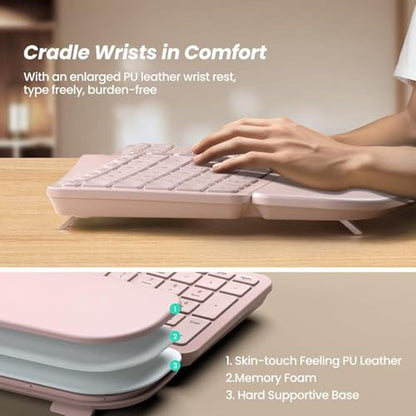 Multi Nulea: Nulea KM75 Wireless Keyboard and Mouse Combo – In Use