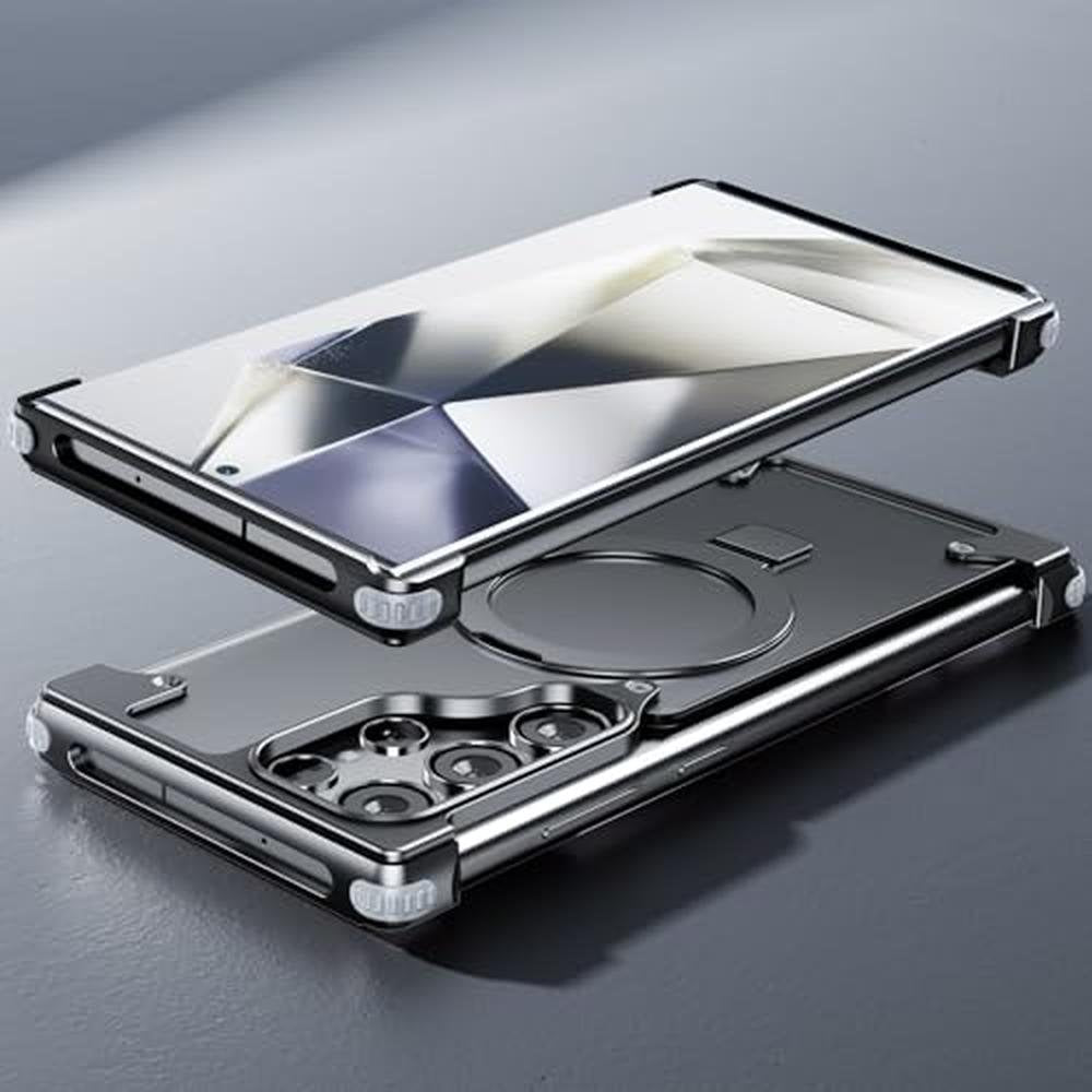 Galaxy S24 Ultra Case: OATSBASF Sleek Minimalist Protective – In Use