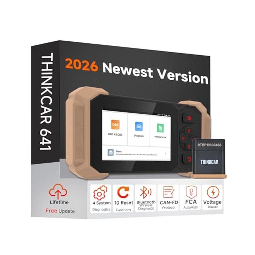 OBD2 Tool: THINKCAR 641 Car Diagnostic Tool Advanced ABS – Front View
