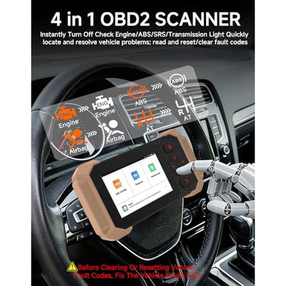 OBD2 Tool: THINKCAR 641 Car Diagnostic Tool Advanced ABS – Side View