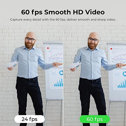 Webcam OBSBOT: OBSBOT Meet 1080P 60FPS – Side View