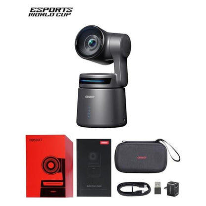 Camera Obsbot: OBSBOT Tail Air NDI Streaming Camera 4K AI – Side View