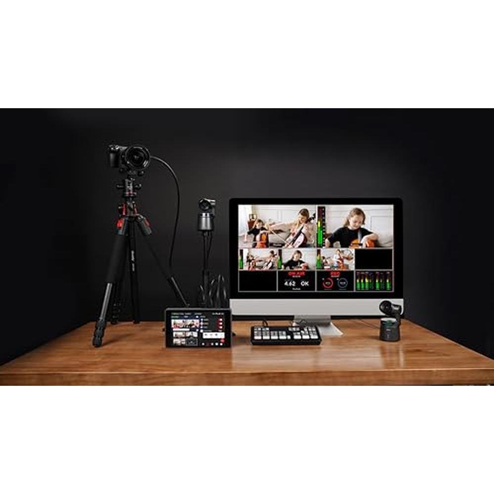OBSBOT Tail AIR: 4K AI-Powered PTZ Camera – Side View
