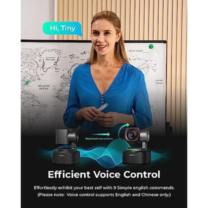 Webcam Control: OBSBOT Tiny 2 4K Voice Control PTZ AI – Packaging