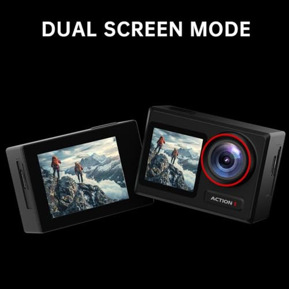 ODDV 4K60FPS 30MP Action Camera – Close-up Detail