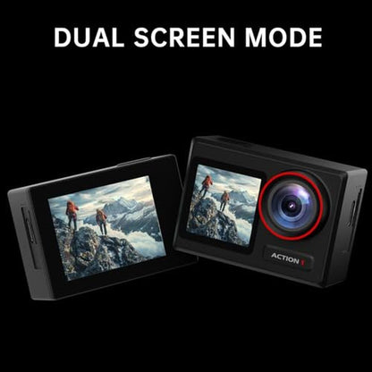 ODDV 4K60FPS 30MP Action Camera – Close-up Detail