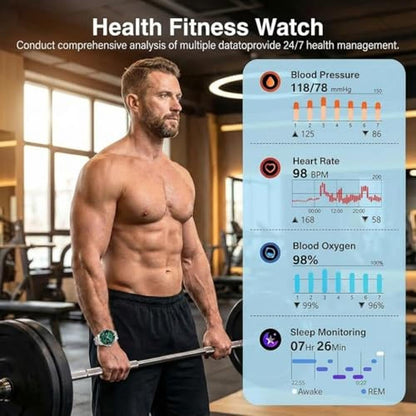 OIKKEI Luxury Smart Watch: 1.19 AMOLED Always-On Display – Packaging