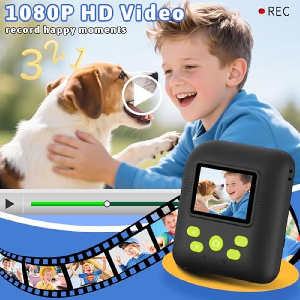 Camera Okaloka: Okaloka Kids Instant Print Camera 1080p HD – Close-up Detail