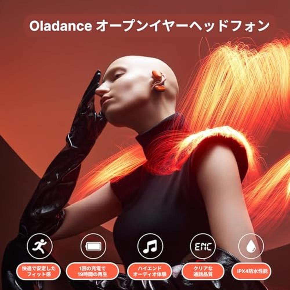 Headphones Oladance: Oladance OWS1 Open Ear Wireless – Side View