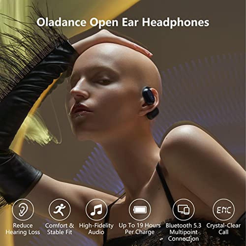 Headphones Oladance: Oladance OWS2 Open Ear Wireless – Side View