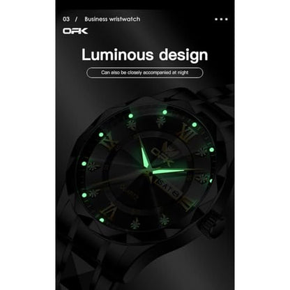 OLEVS Mens Automatic Watches: Skeleton Tourbillon – Packaging