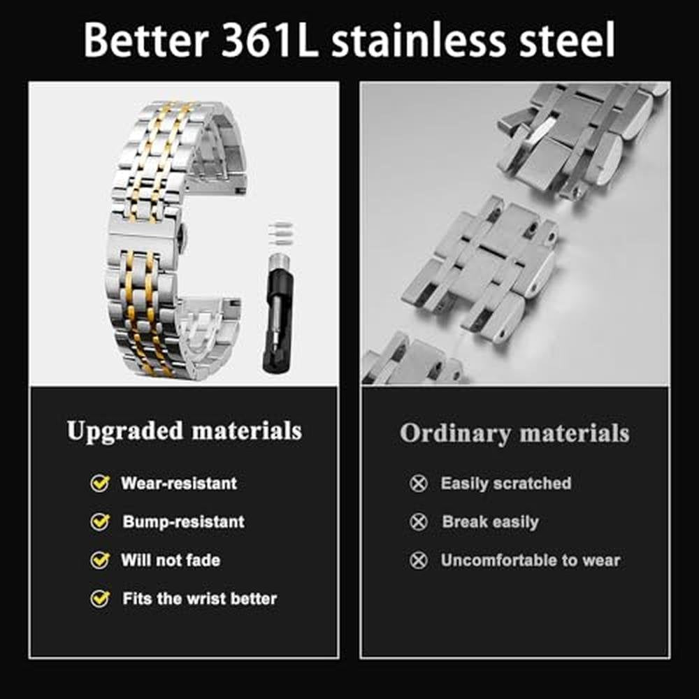 Watches Men: Olevs Silver Gold Waterproof Diamond Business – Packaging