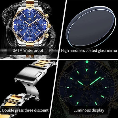 Watches Olevs: Olevs Men's Business Dress Big Face Classic – Packaging