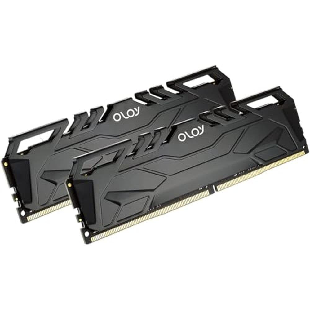 OLOy DDR4 RAM 16GB (2x8GB) Black Owl 3200 MHz CL16 1.35V – Front View