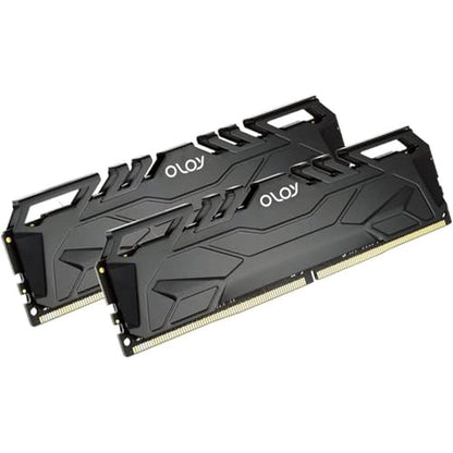 OLOy DDR4 RAM 16GB (2x8GB) Black Owl 3200 MHz CL16 1.35V – Front View