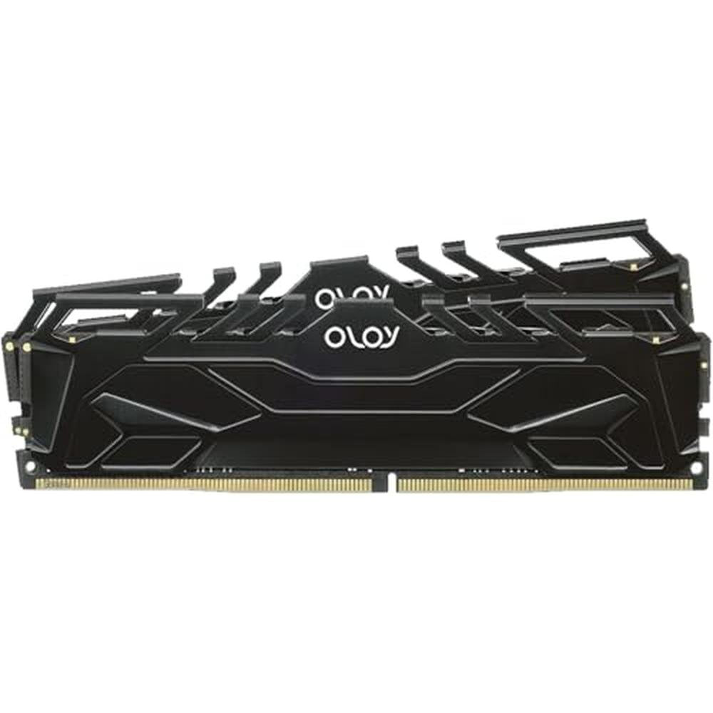 OLOy DDR4 RAM 16GB (2x8GB) Black Owl 3200 MHz CL16 1.35V – Side View