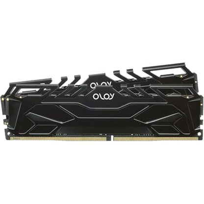 OLOy DDR4 RAM 16GB (2x8GB) Black Owl 3200 MHz CL16 1.35V – Side View