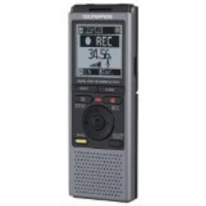 Olympus VN721PC: 2GB Digital Voice Recorder – Side View