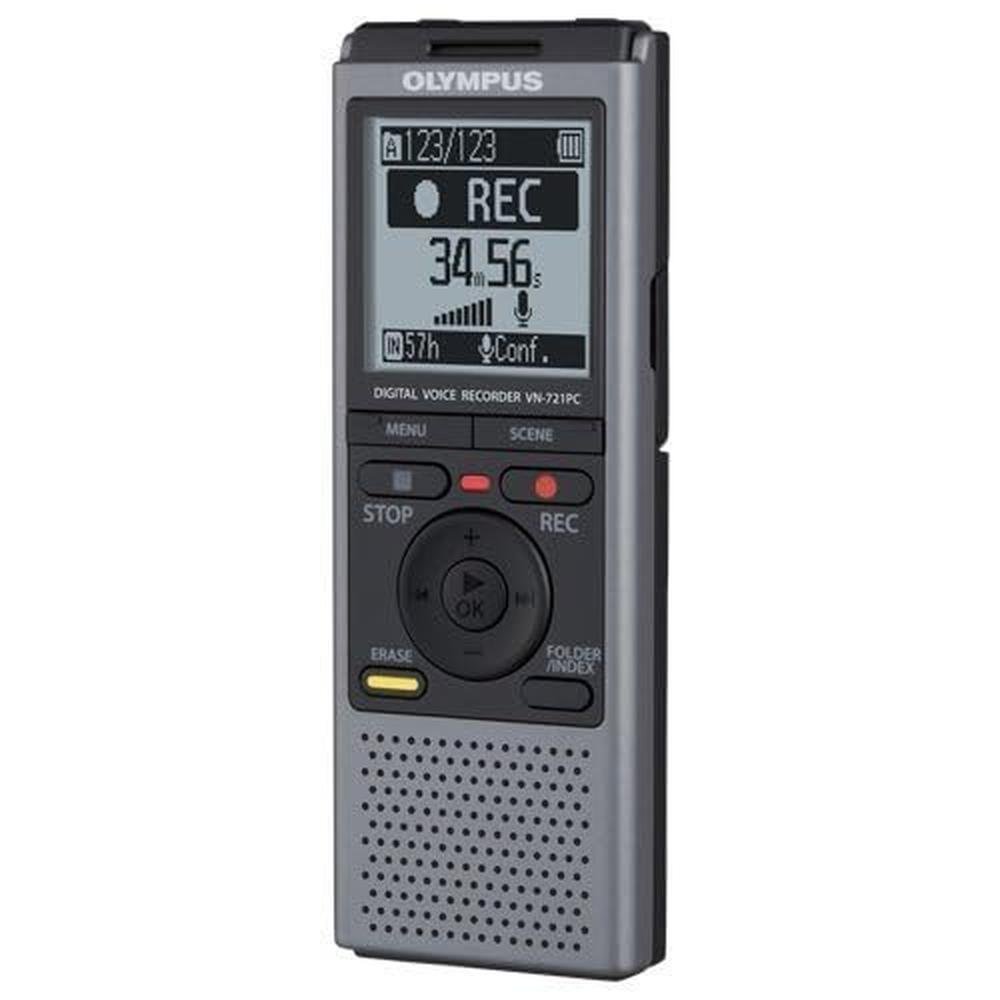 Olympus VN721PC: 2GB Digital Voice Recorder – Close-up Detail