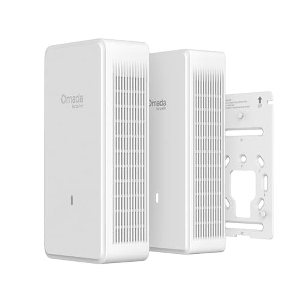 Omada BE11000 Wall Plate Wi-Fi 7 Access Point – Front View