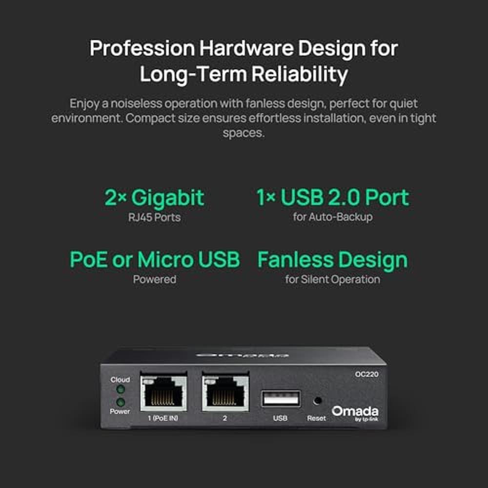 Omada Hardware Controller: OC220 – In Use