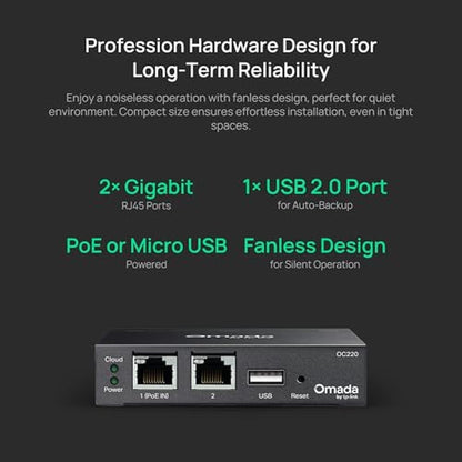 Omada Hardware Controller: OC220 – In Use