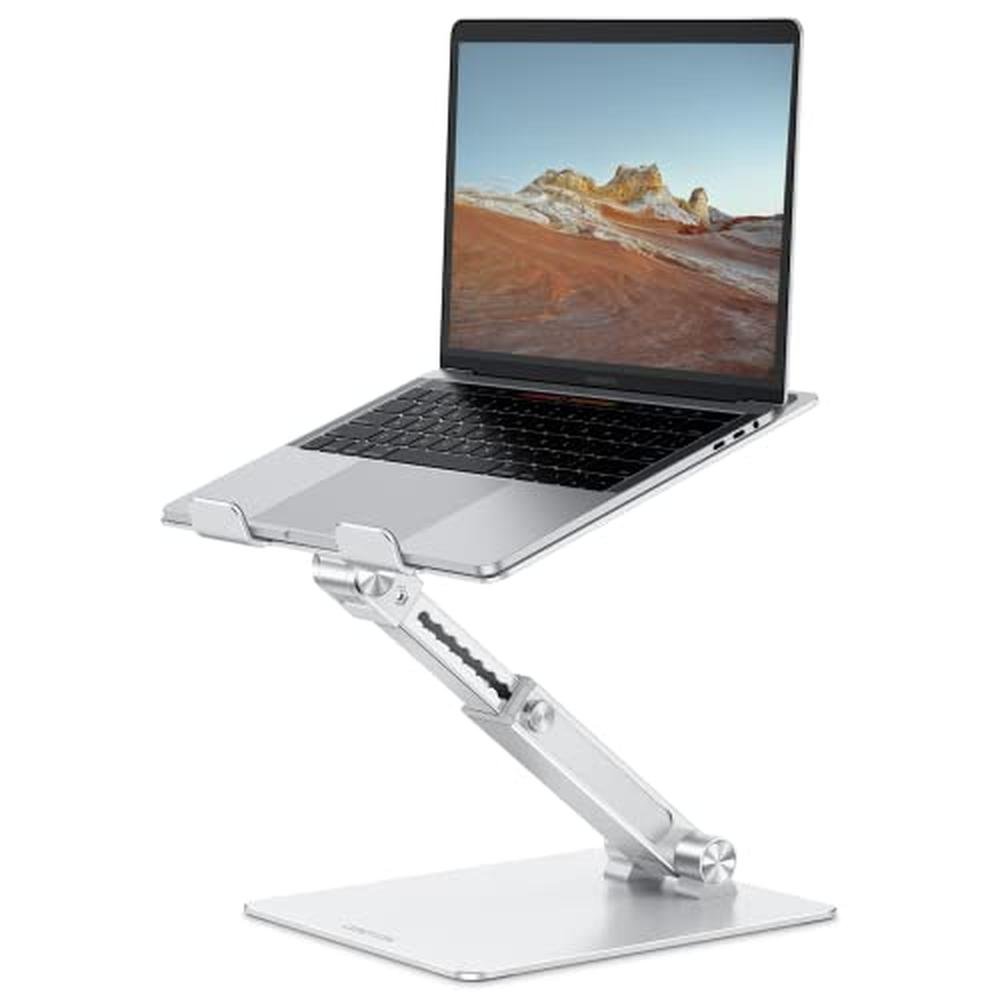 Laptop Stand: OMOTON Adjustable Ergonomic Computer Stand – Front View