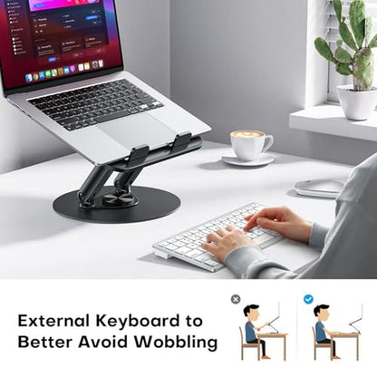 Laptop Stand: OMOTON Laptop Stand for Desk with 360 – Packaging