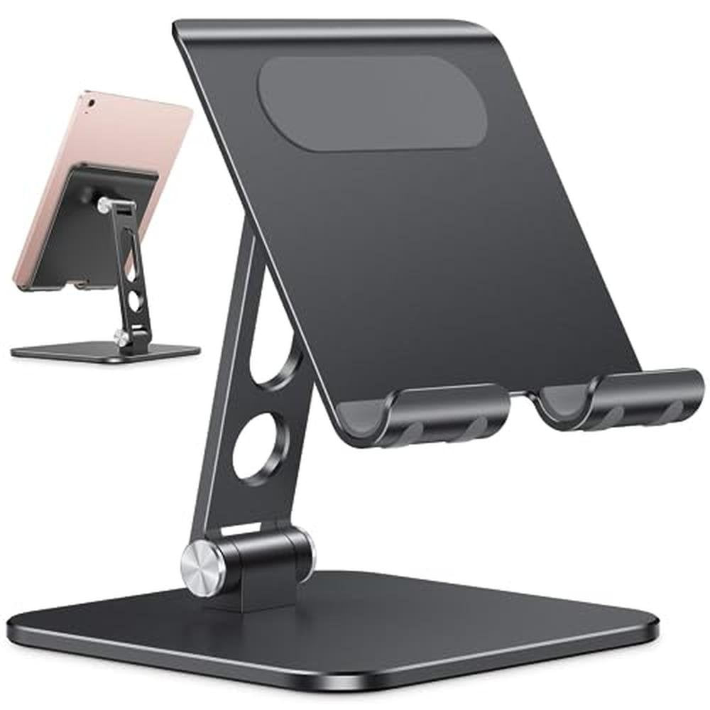 Omoton Stand: Omoton Upgraded Adjustable Tablet Stand Holder – Front View