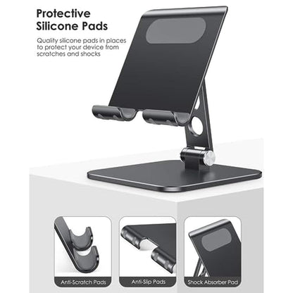 Omoton Stand: Omoton Upgraded Adjustable Tablet Stand Holder – In Use