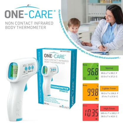 Thermometer One: Homedics HTD8813C Non-Contact Infrared – Side View