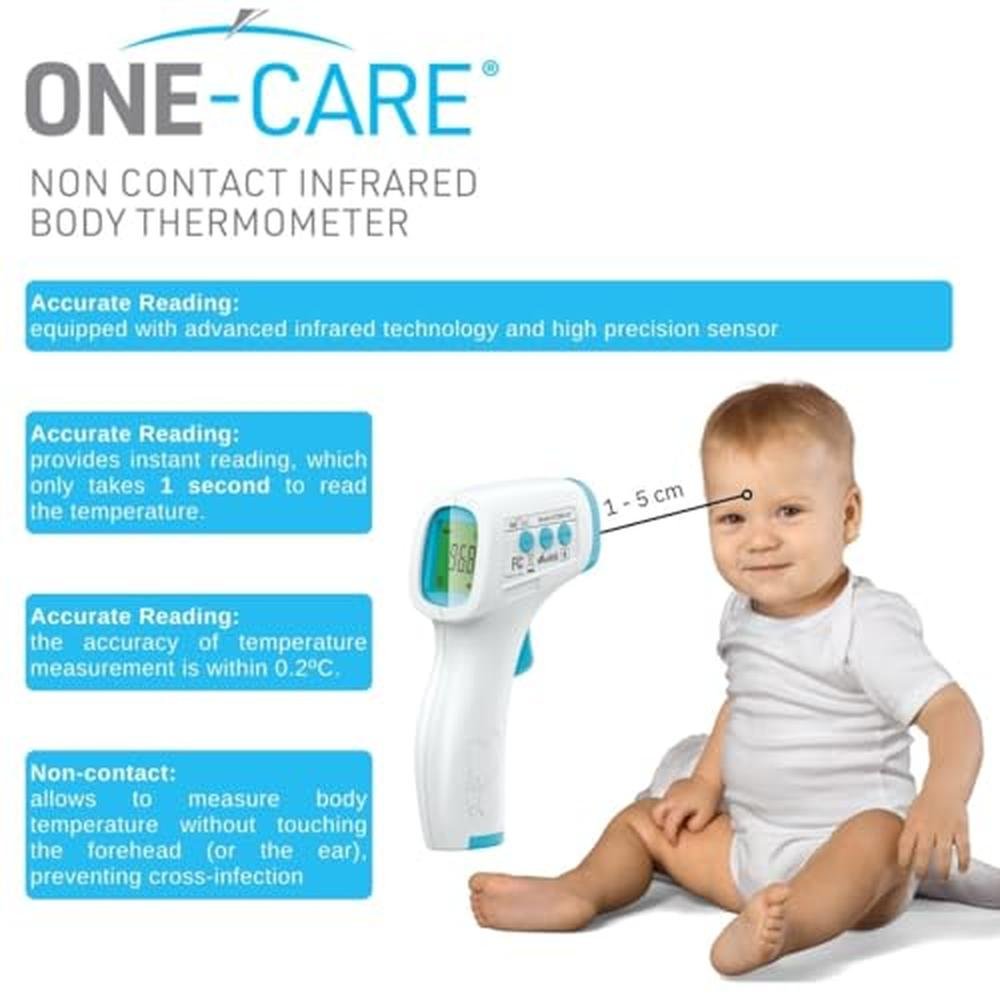 Thermometer One: Homedics HTD8813C Non-Contact Infrared – Close-up Detail