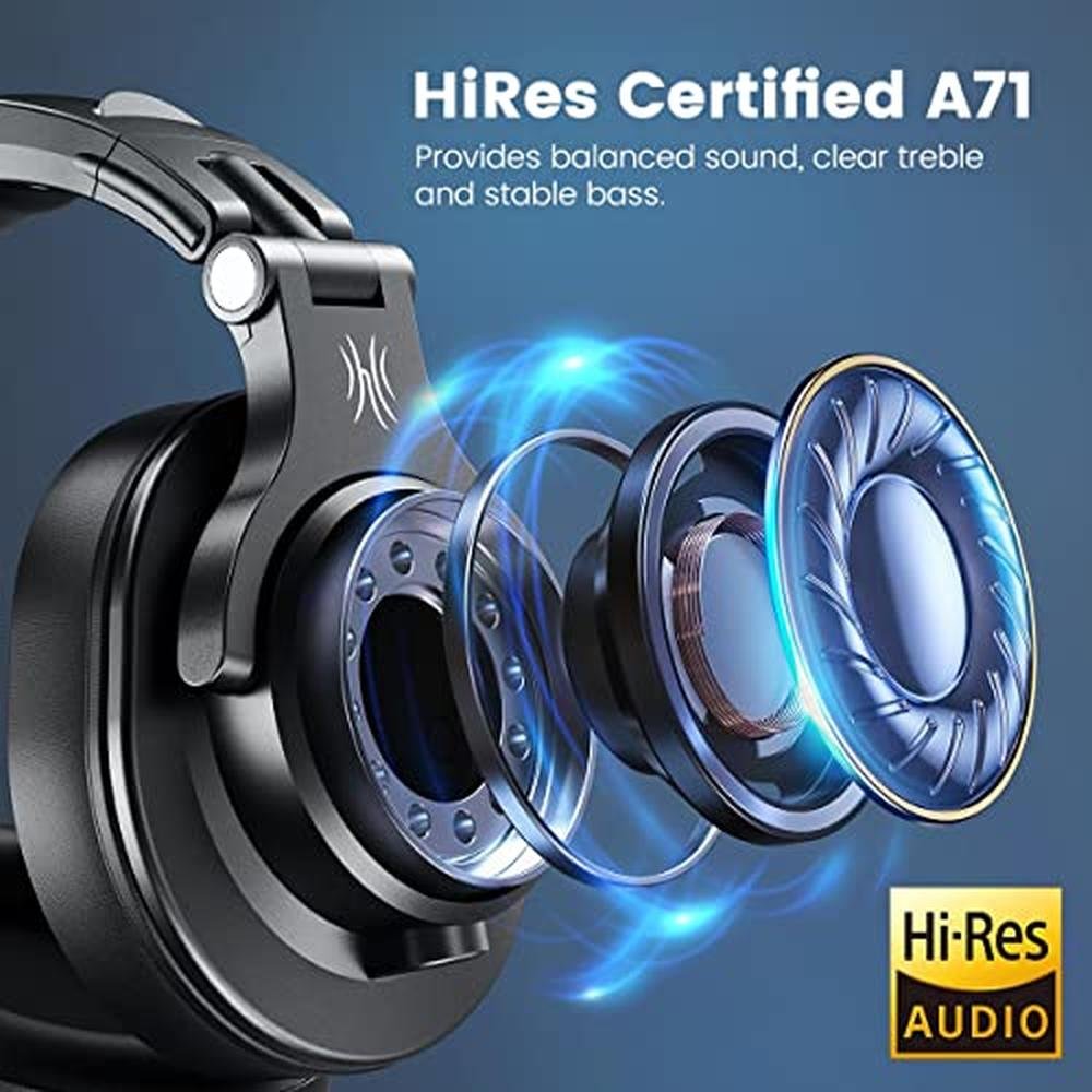 Headphones Oneodio: Oneodio A71 Hi-Res Studio Recording – Side View
