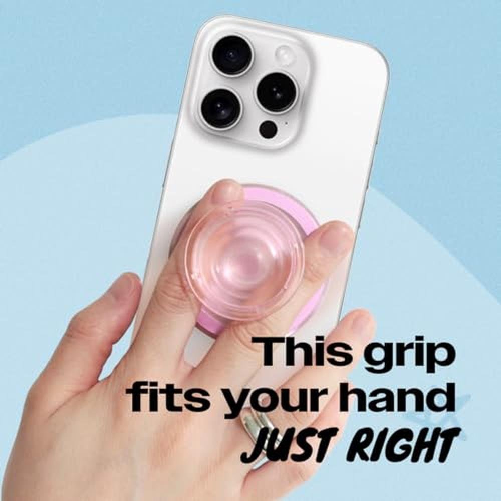 Phone OnTheGrip: Authentic Translucent Color Design – Side View