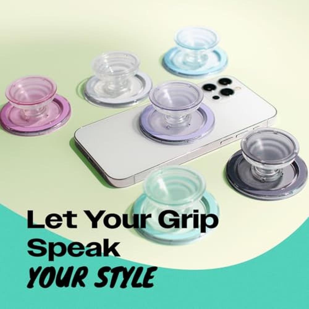 Phone OnTheGrip: Authentic Translucent Color Design – Close-up Detail