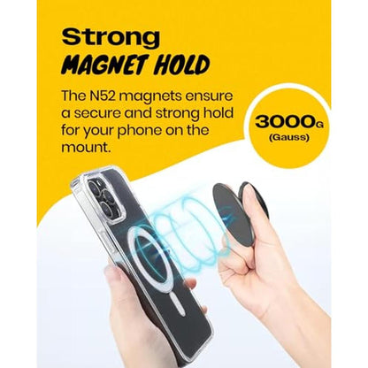 Phone OnTheGrip: OnTheGrip Cute Natural Seashell Design – In Use
