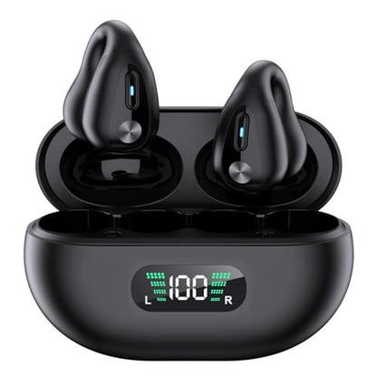 Ear Headphones: Open-Ear Wireless Headphones Bluetooth – Front View