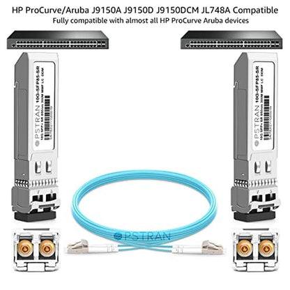 OPSTRAN 10GBASE-SR SFP+ Optical Transceiver Module – In Use