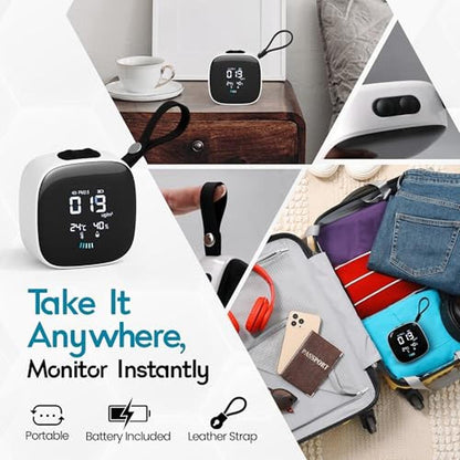 Air Quality: ORB 3-in-1 Portable Indoor Air Quality Monitor – In Use