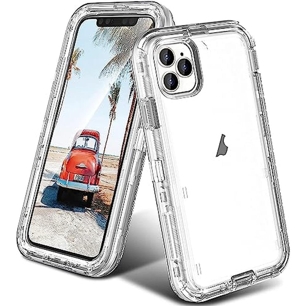 Case iPhone: Orbi iPhone 15 Pro Clear Case – Front View