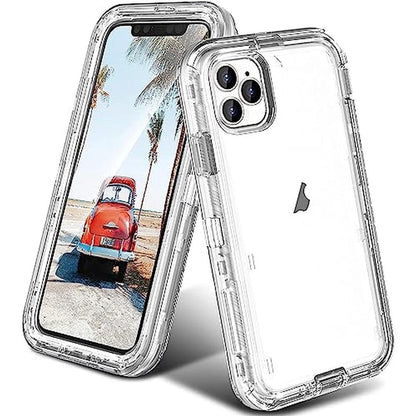 Case iPhone: Orbi iPhone 15 Pro Clear Case – Front View