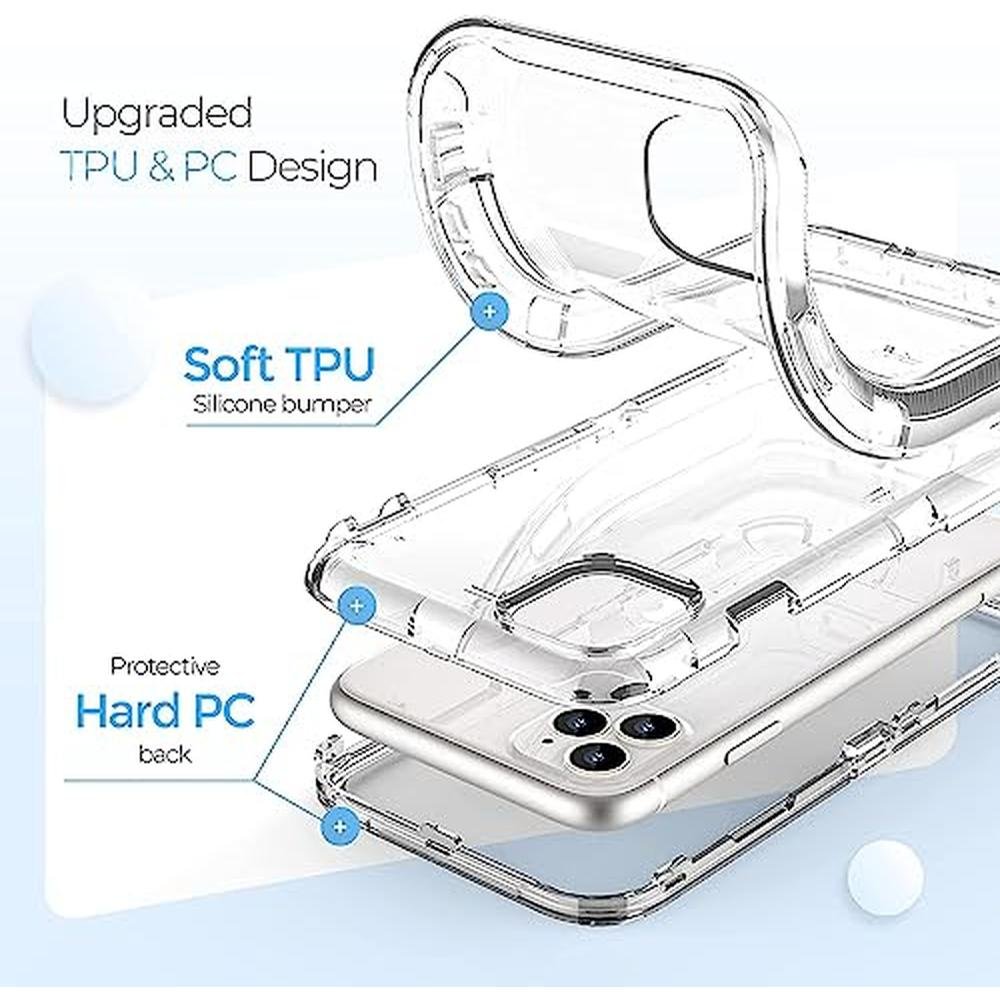 Case iPhone: Orbi iPhone 15 Pro Clear Case – Close-up Detail