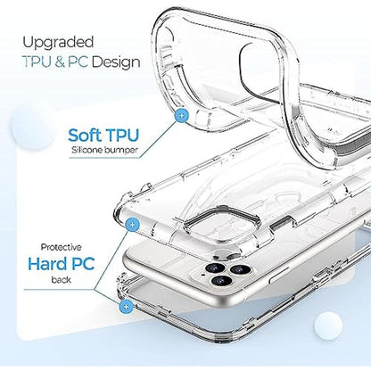 Case iPhone: Orbi iPhone 15 Pro Clear Case – Close-up Detail