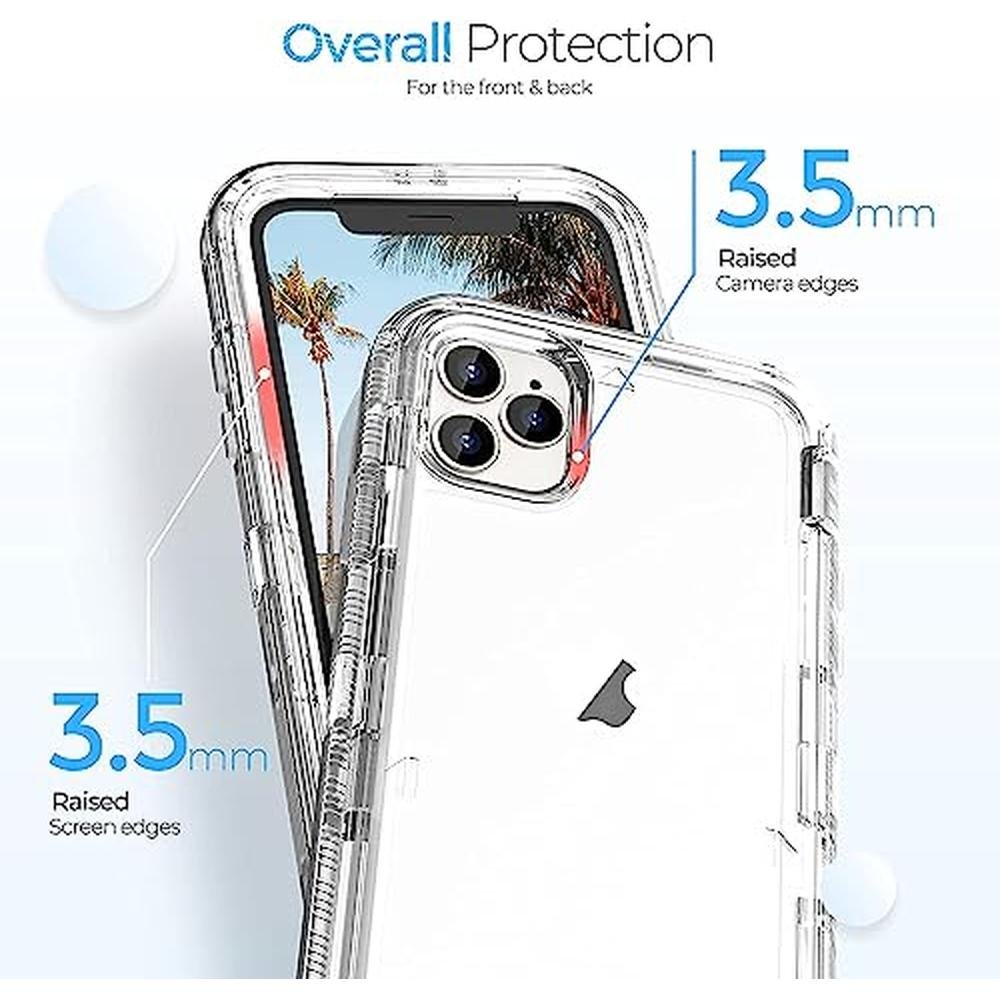 Case iPhone: Orbi iPhone 15 Pro Clear Case – In Use