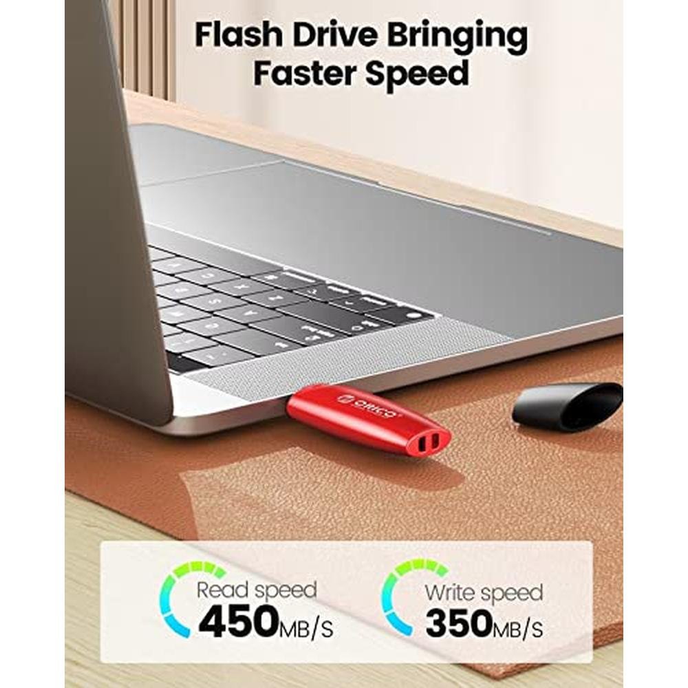 Drive Flash: ORICO 405 MB/s Flash Drive 512GB – Side View