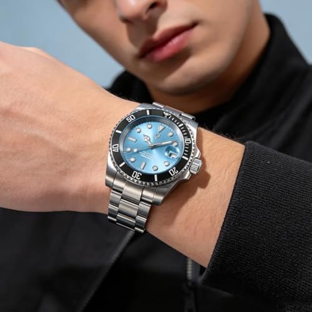 Orizontime Pagani Design Automatic Mechanical Watch – Side View