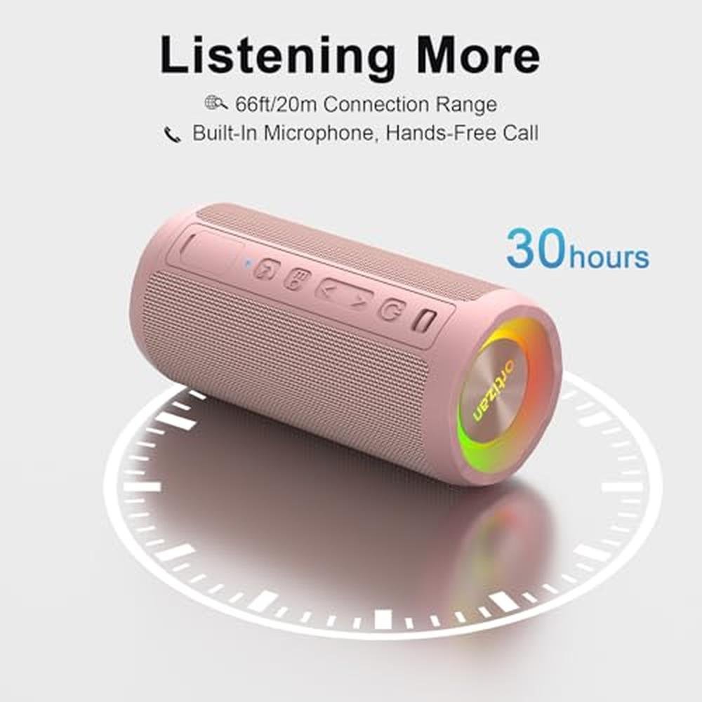 Ortizan Portable Bluetooth Speaker – In Use