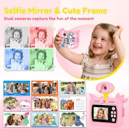 Kids Camera: OTJ Instant Print Camera for Girls and Boys – In Use