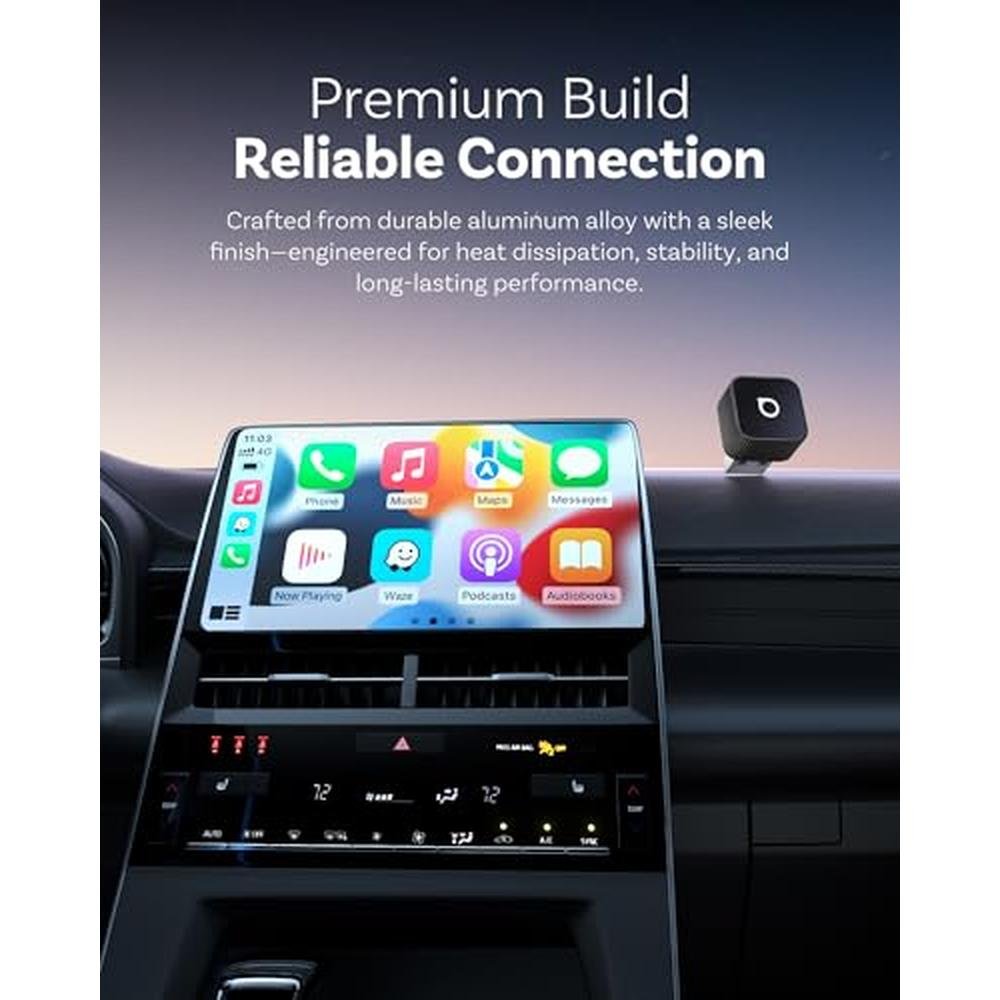 Auto Ottocast: Ottocast Mini Cube 3.0 Wireless CarPlay & – In Use